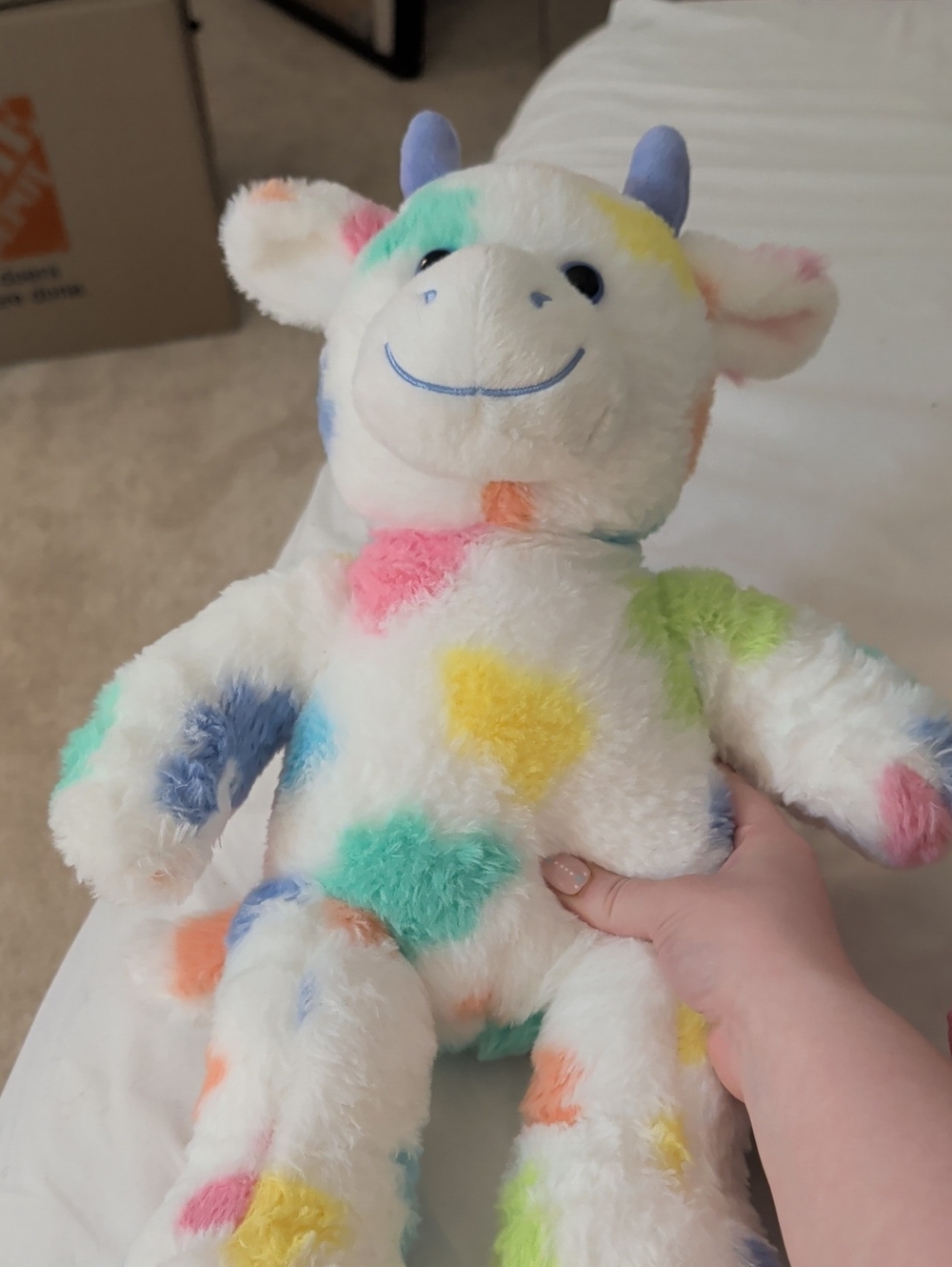 Build A Bear Springtime Cow Plush